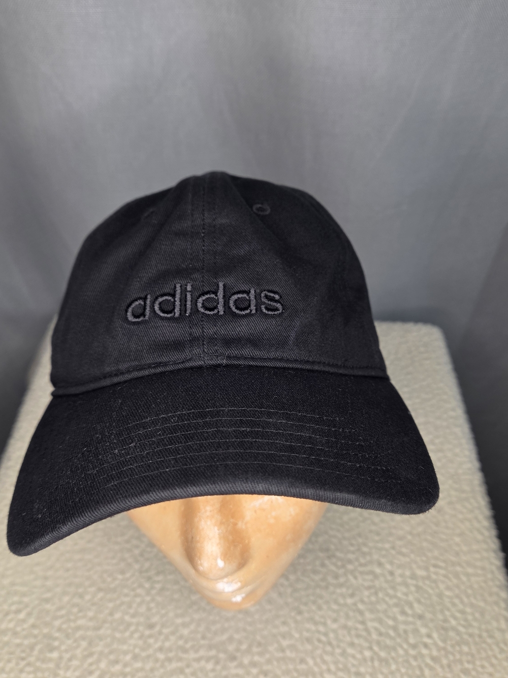 Adidas Women's Black Embroidered Logo Baseball Cap